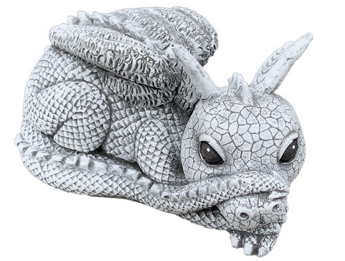 Steinfigur drache gonzo - drache,