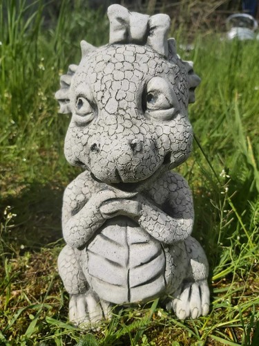 Steinfigur drache - steinfigur,