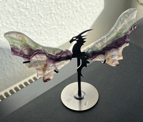 Fluorit drache figur - drache,