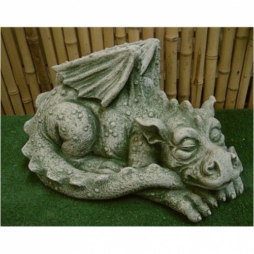 Drache schlafend klein figur - schlafend,