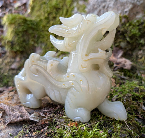Chinesische drachen skulptur - chinesische, drachen-skulptur