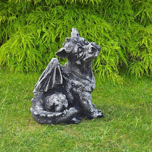 Xxl steinfigur drache - steinfigur,