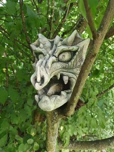Skull figur steinfigur - figur,