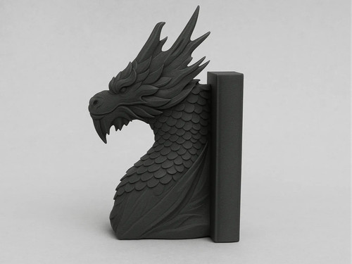 Drachen buchstütze figur - drachen-buchstütze, deko