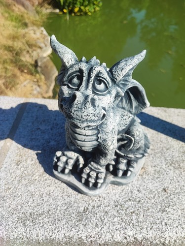 Steinfigur drache sweety - steinfigur,