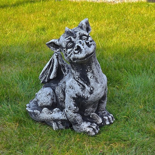 Xxl steinfigur drache - xxl,