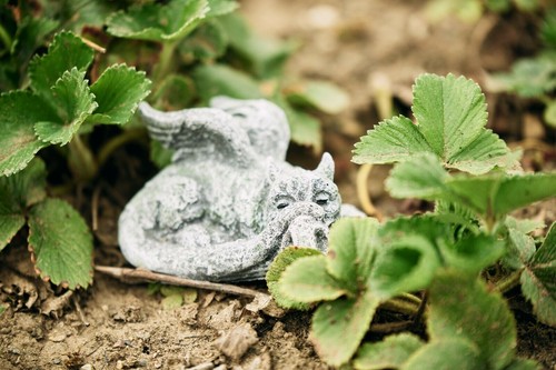 Frostfeste steinfigur drache - frostfeste,